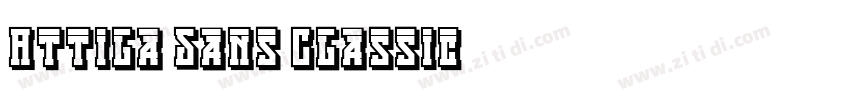 Attila Sans Classic字体转换